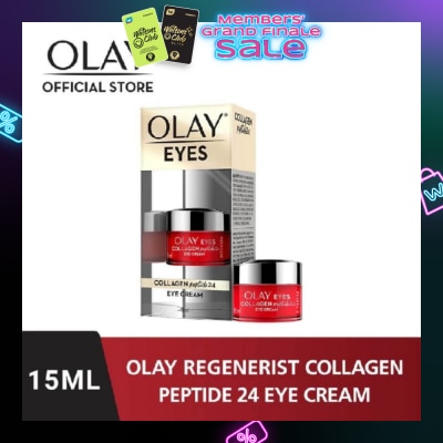 OLAY Regenerist Collagen Peptide 24 Eye Cream (Instantly Plumps Visibly Firms & Smoothens Fine Lines) 15ml