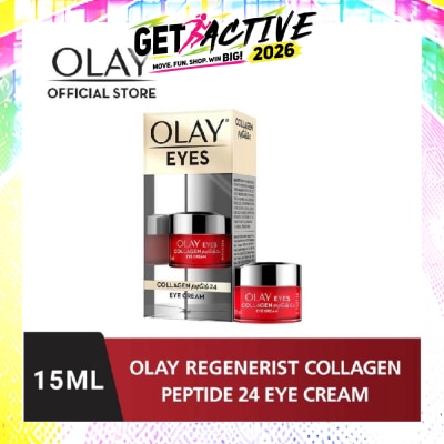 OLAY - Regenerist Collagen Peptide 24 Eye Cream (Instantly Plumps Visibly Firms & Smoothens Fine Lines) 15ml image