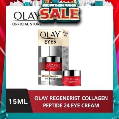 OLAY - Regenerist Collagen Peptide 24 Eye Cream (Instantly Plumps Visibly Firms & Smoothens Fine Lines) 15ml