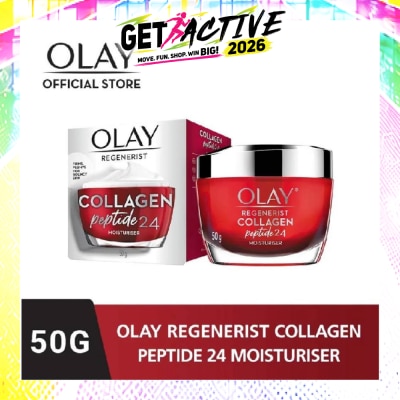 OLAY - Regenerist Collagen Peptide 24 Moisturiser (Effectively Lock Skin's Moisture) 50g image