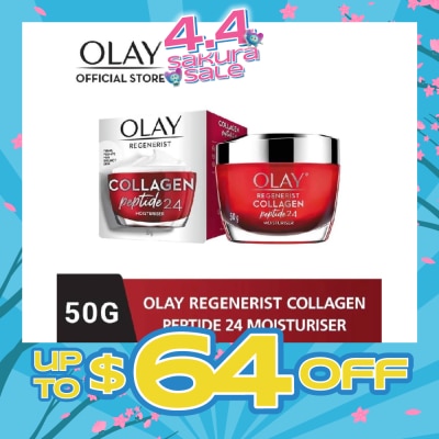 OLAY - Regenerist Collagen Peptide 24 Moisturiser (Effectively Lock Skin's Moisture) 50g