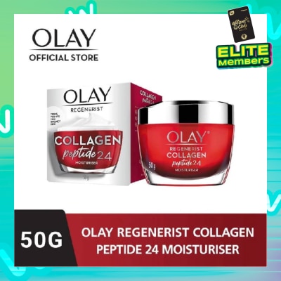 OLAY Regenerist Collagen Peptide 24 Moisturiser (Effectively Lock Skin's Moisture) 50g