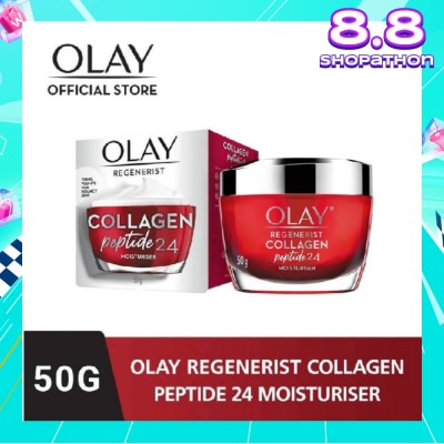 OLAY Regenerist Collagen Peptide 24 Moisturiser (Effectively Lock Skin's Moisture) 50g