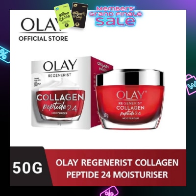 OLAY Regenerist Collagen Peptide 24 Moisturiser (Effectively Lock Skin's Moisture) 50g