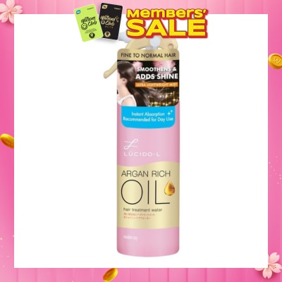 LUCIDO-L Argan Rich Oil Hair Treatment Water 170g