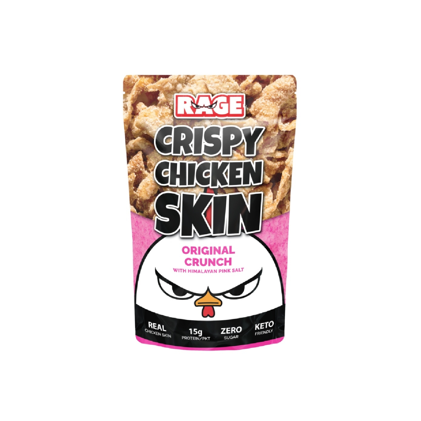 Crispy Chicken Skin Original Crunch with Himalayan Pink Salt 50g x 3s