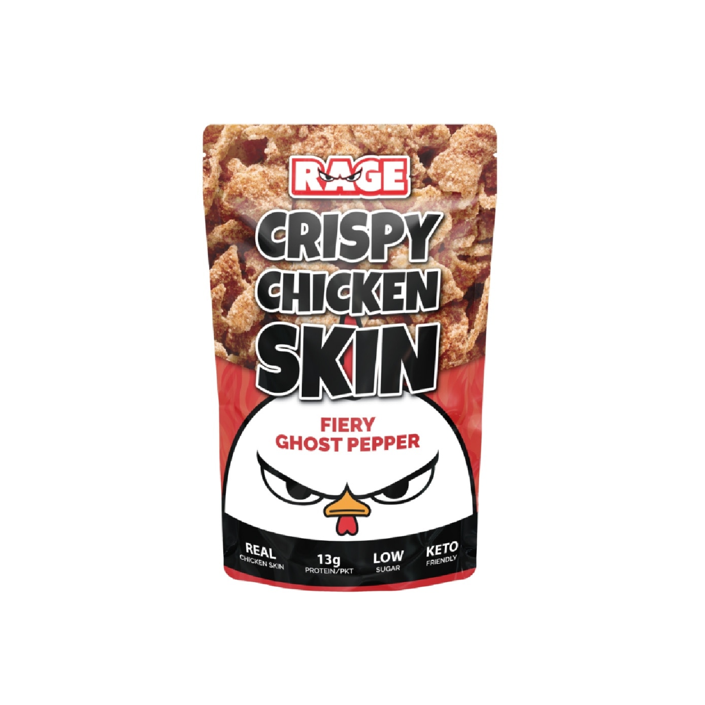 Crispy Chicken Skin Fiery Ghost Pepper 50g x 3s