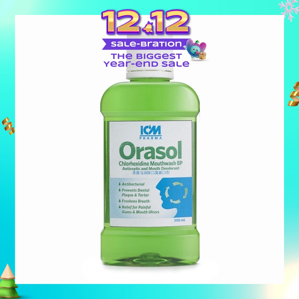 Orasol Antiseptic Mouthwash 300ml