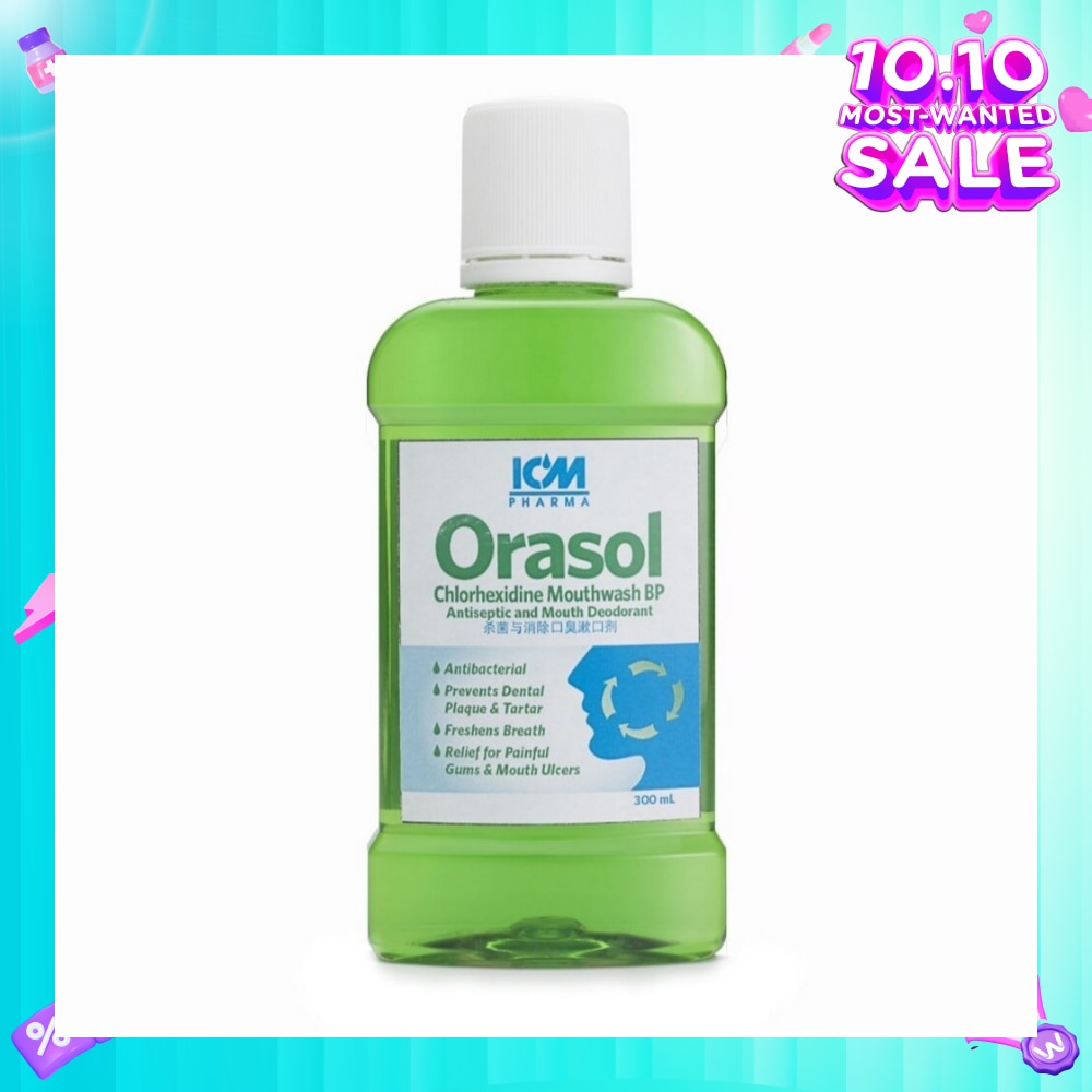 Orasol Antiseptic Mouthwash 300ml