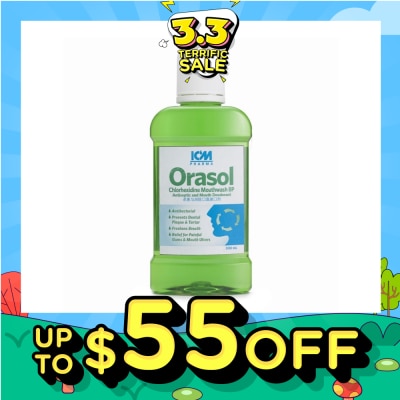 ICM PHARMA Orasol Antiseptic Mouthwash 300ml