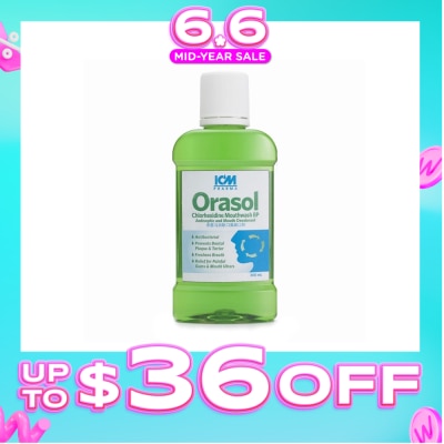 ICM PHARMA - Orasol Antiseptic Mouthwash 300ml