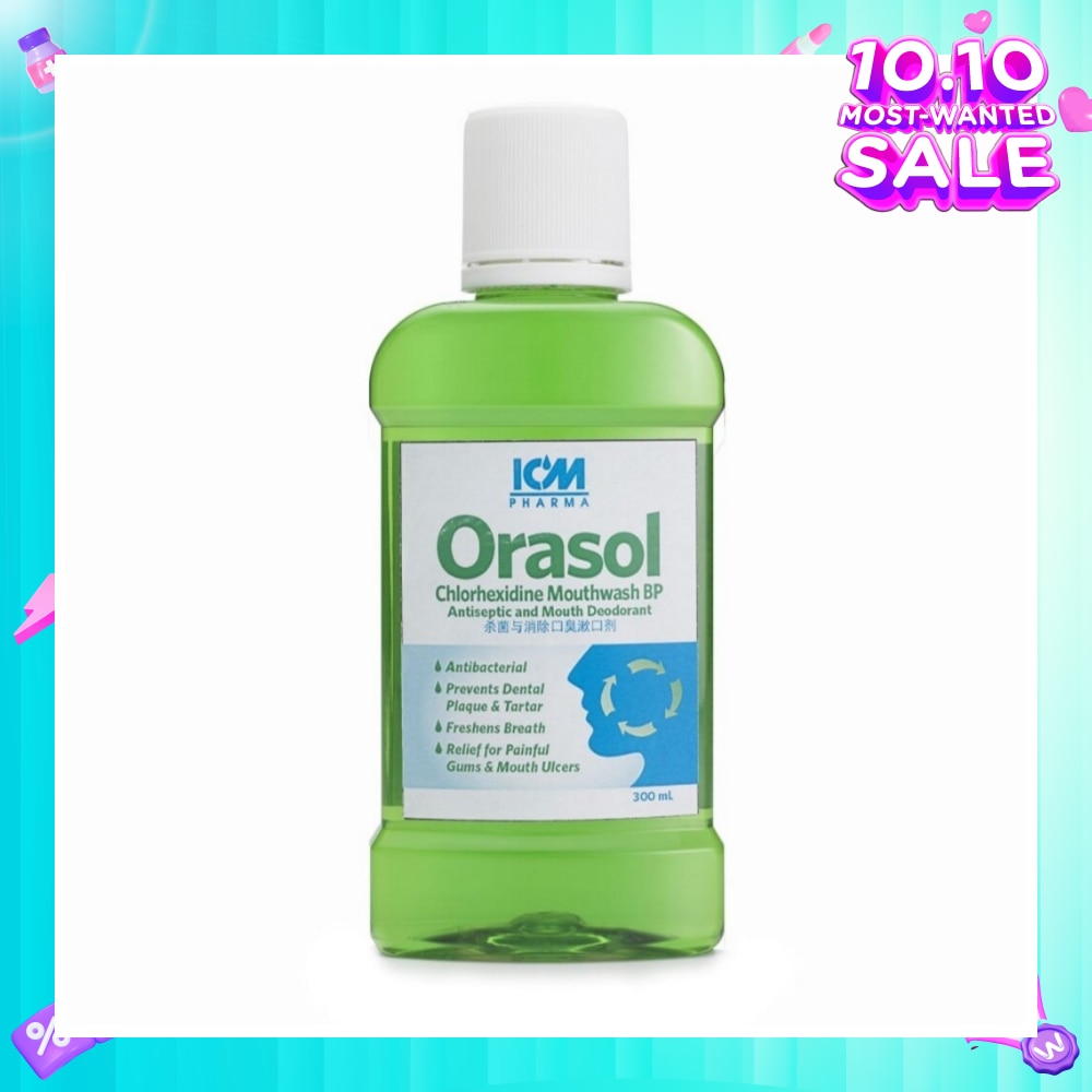 Orasol Antiseptic Mouthwash 300ml