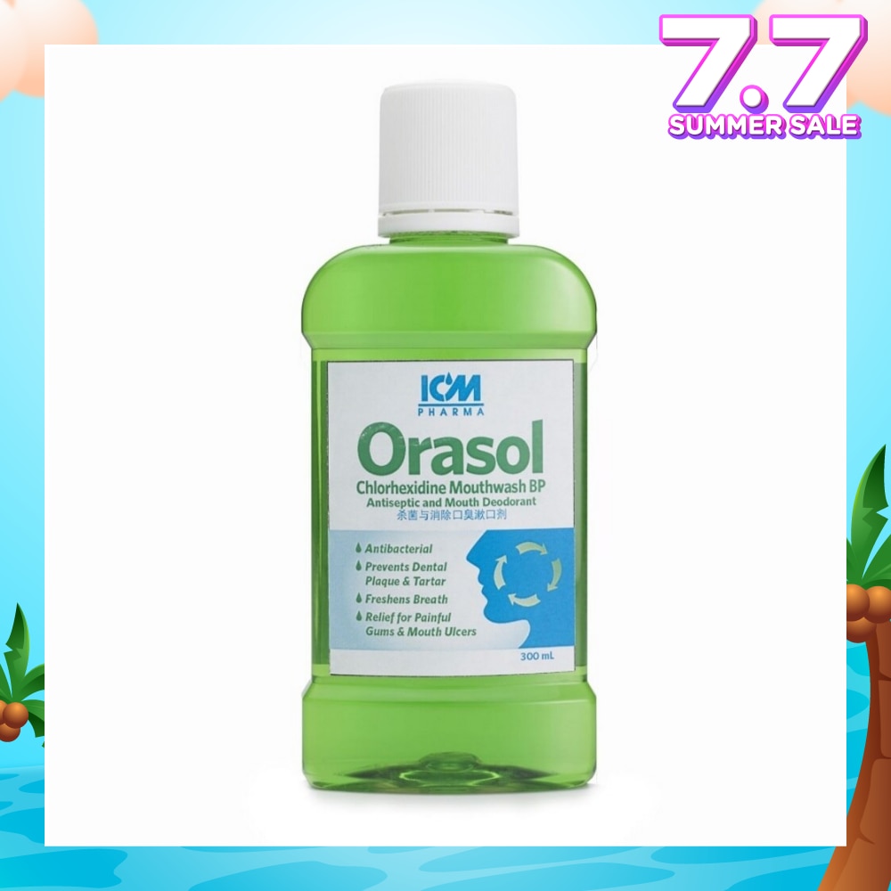 Orasol Antiseptic Mouthwash 300ml