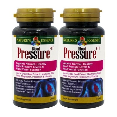 NATURE'S ESSENCE Blood Pressure Fit Capsules 50s x 2