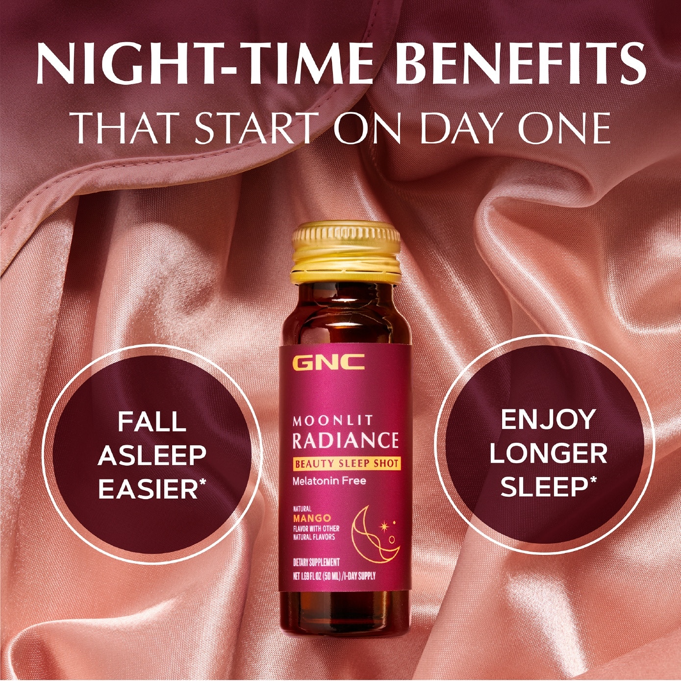 Moonlit Radiance Beauty Sleep Shot Mango Flavor 50ml x 10s