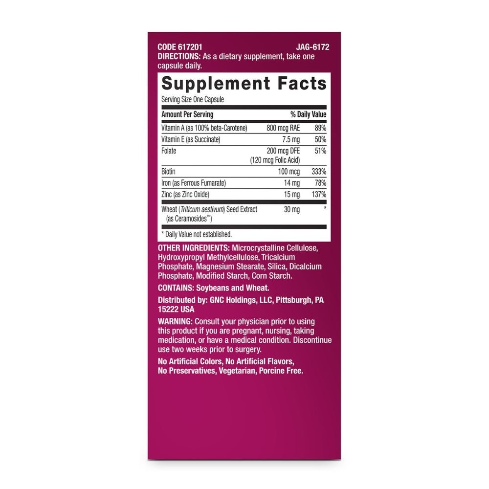 Luxe Locks Advanced Hair Growth Complex Vegetarian Capsule 30s