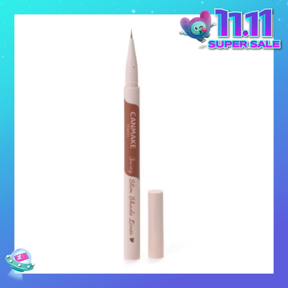 3 Way Slim Shade Liner 01 Natural Brown 1s