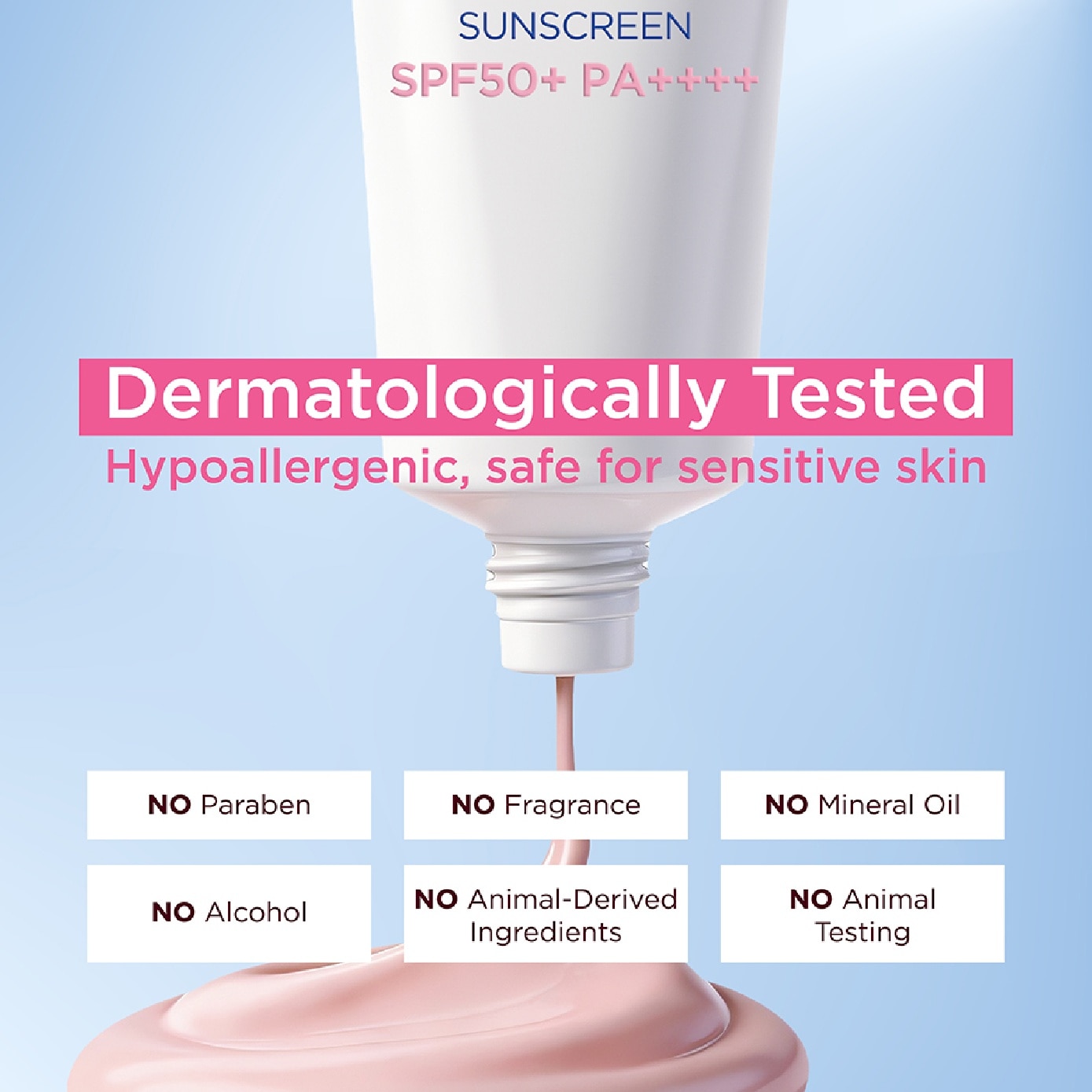 Bio-Water B5 Pink Tone Up Sunscreen SPF50+ PA++++ 30ml image