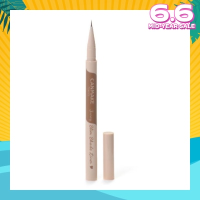 CANMAKE 3 Way Slim Shade Liner 02 Ash Brown 1s