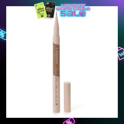 CANMAKE 3 Way Slim Shade Liner 02 Ash Brown 1s