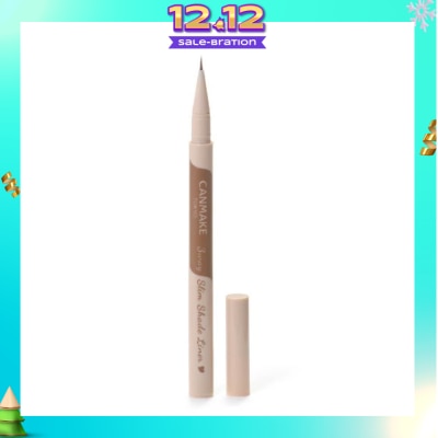 CANMAKE 3 Way Slim Shade Liner 02 Ash Brown 1s