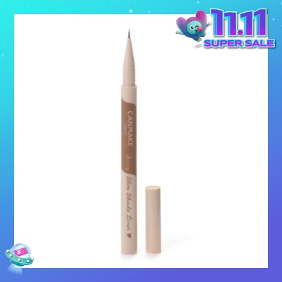 CANMAKE 3 Way Slim Shade Liner 02 Ash Brown 1s