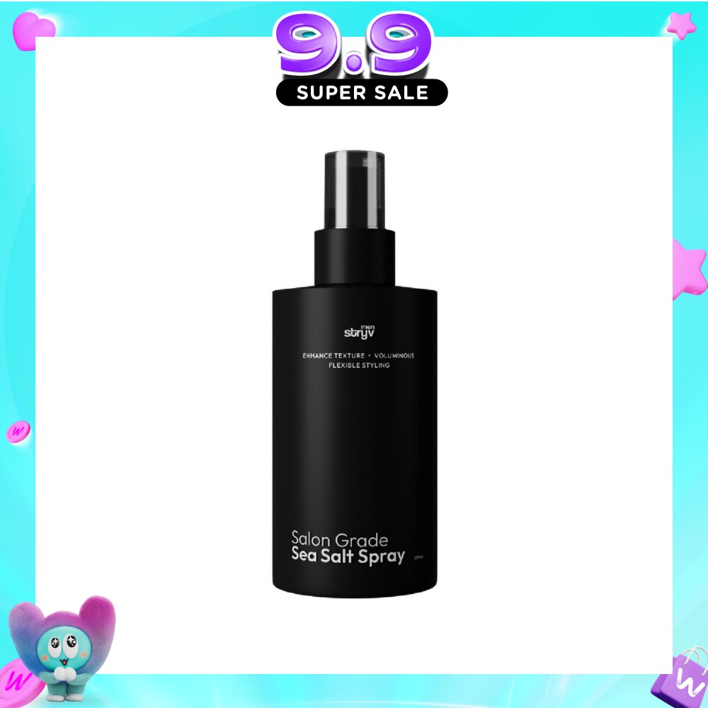 Men Salon Grade Sea Salt Hair Spray 200ml image