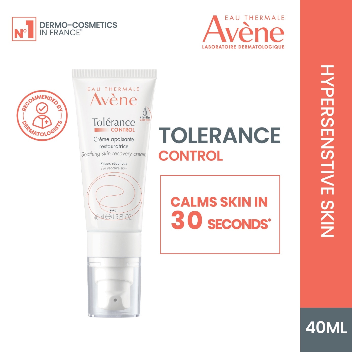 Tolerance Control Soothing Skin Recovery Cream (For Reactive Skin) 40ml image