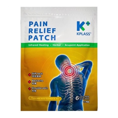 KPLASS Pain Relief Patch (For Stiff Neck Backache Shoulder Pain) 6s