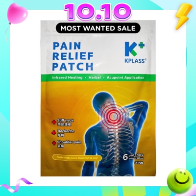 KPLASS Pain Relief Patch (For Stiff Neck Backache Shoulder Pain) 6s image