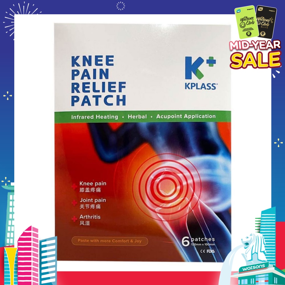 Pain Relief Patch (For Knee Pain Joint Pain & Arthritis) 6s