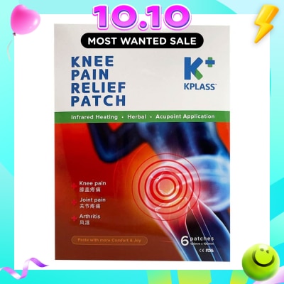 KPLASS Pain Relief Patch (For Knee Pain Joint Pain & Arthritis) 6s image