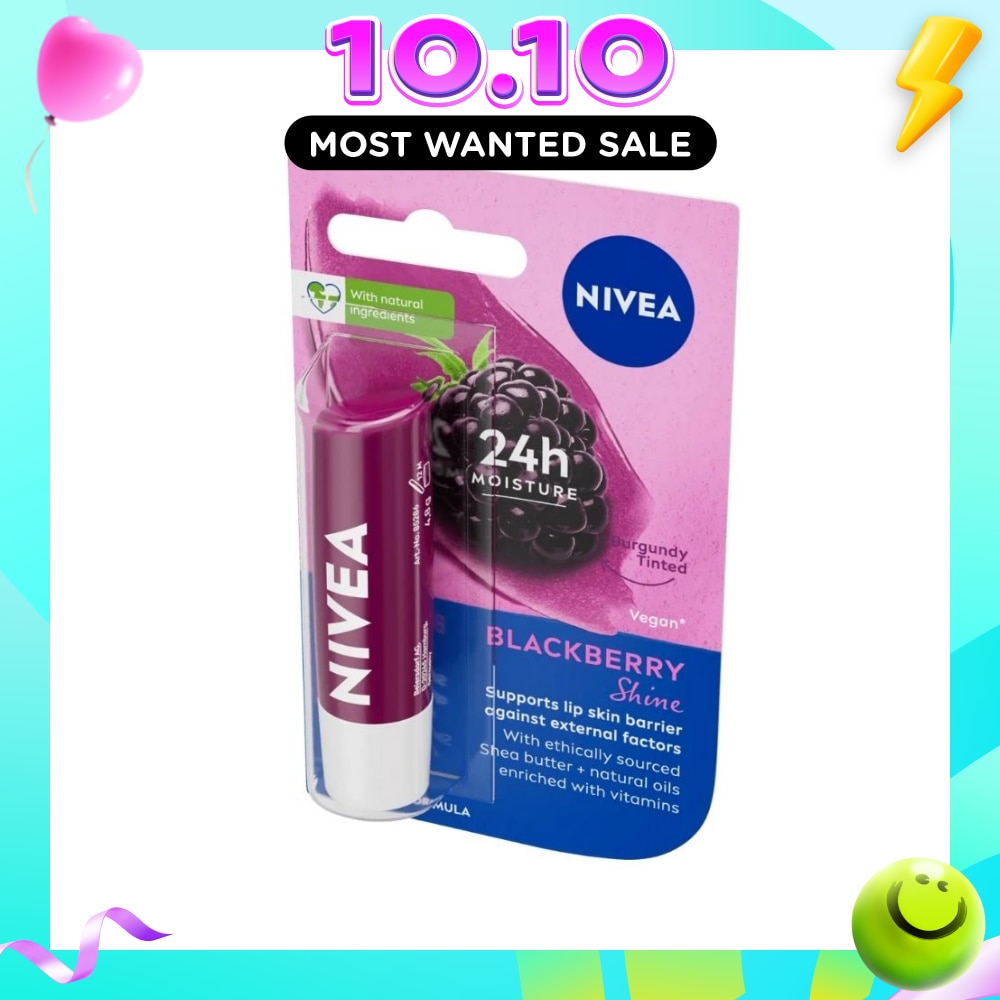 Lip Care Caring Blackberry Shine Lip Balm 4.8g image