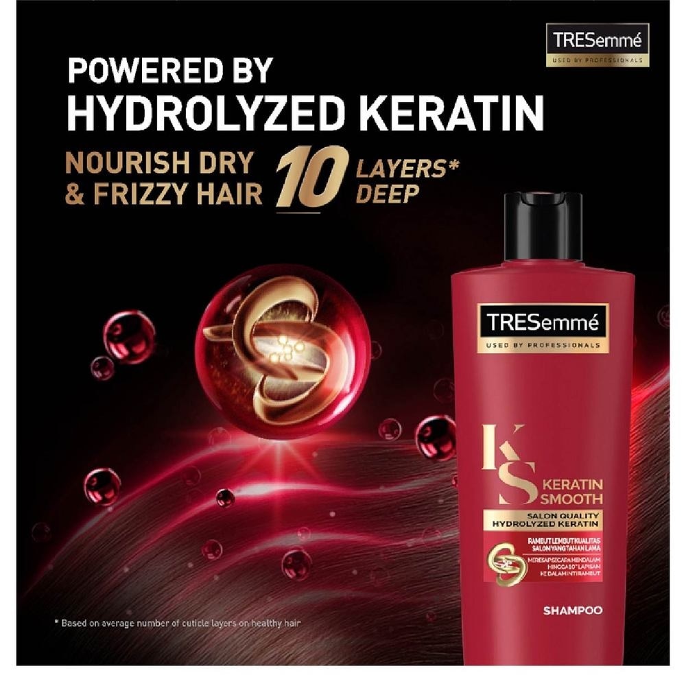 Keratin Smooth Anti-Frizz Shampoo 340ml