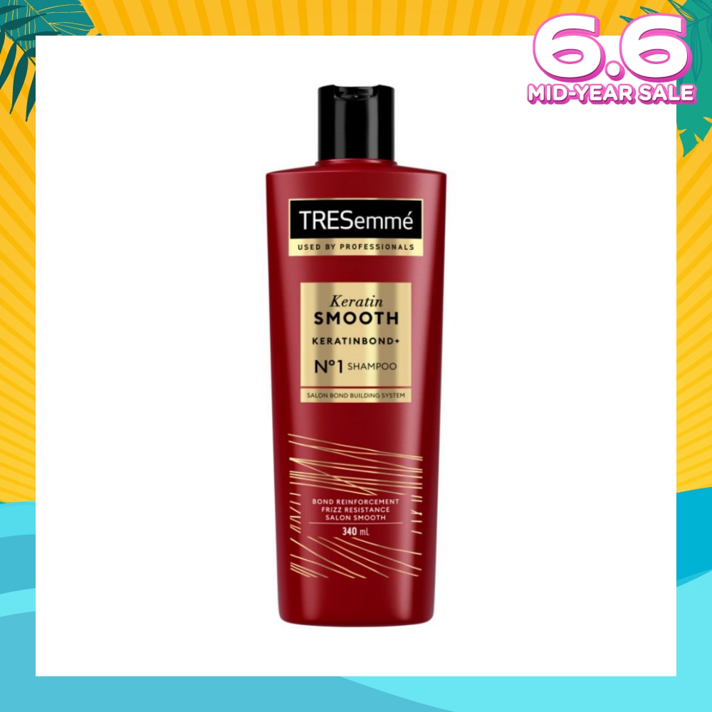Keratin Smooth Anti-Frizz Shampoo 340ml