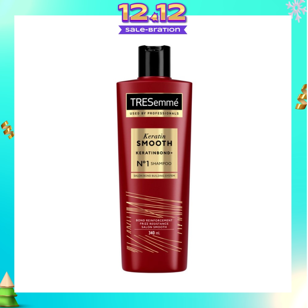 Keratin Smooth Anti-Frizz Shampoo 340ml