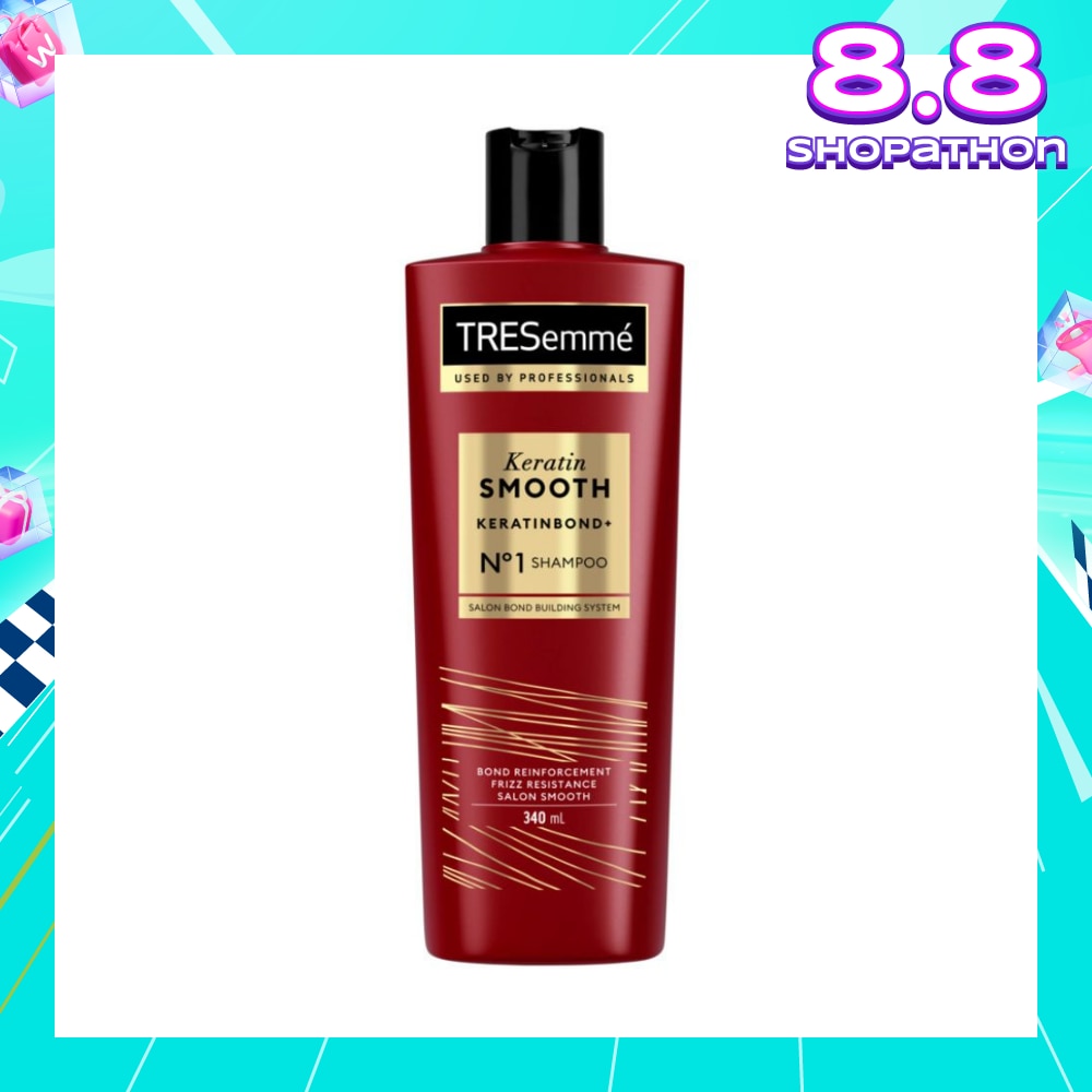 Keratin Smooth Anti-Frizz Shampoo 340ml