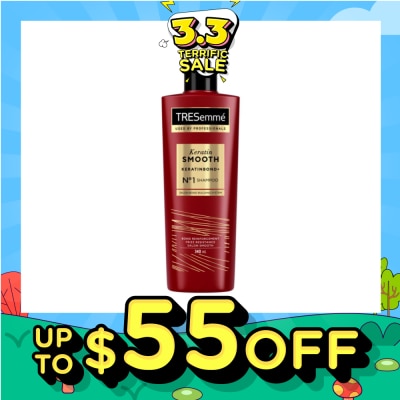 TRESEMME Keratin Smooth Anti-Frizz Shampoo 340ml