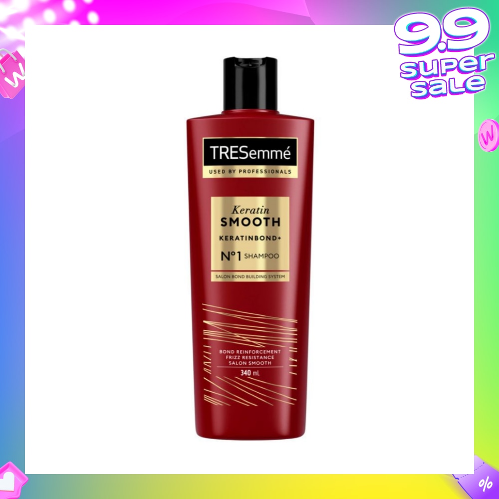 Keratin Smooth Anti-Frizz Shampoo 340ml