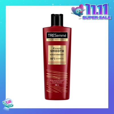 TRESEMME Keratin Smooth Anti-Frizz Shampoo 340ml