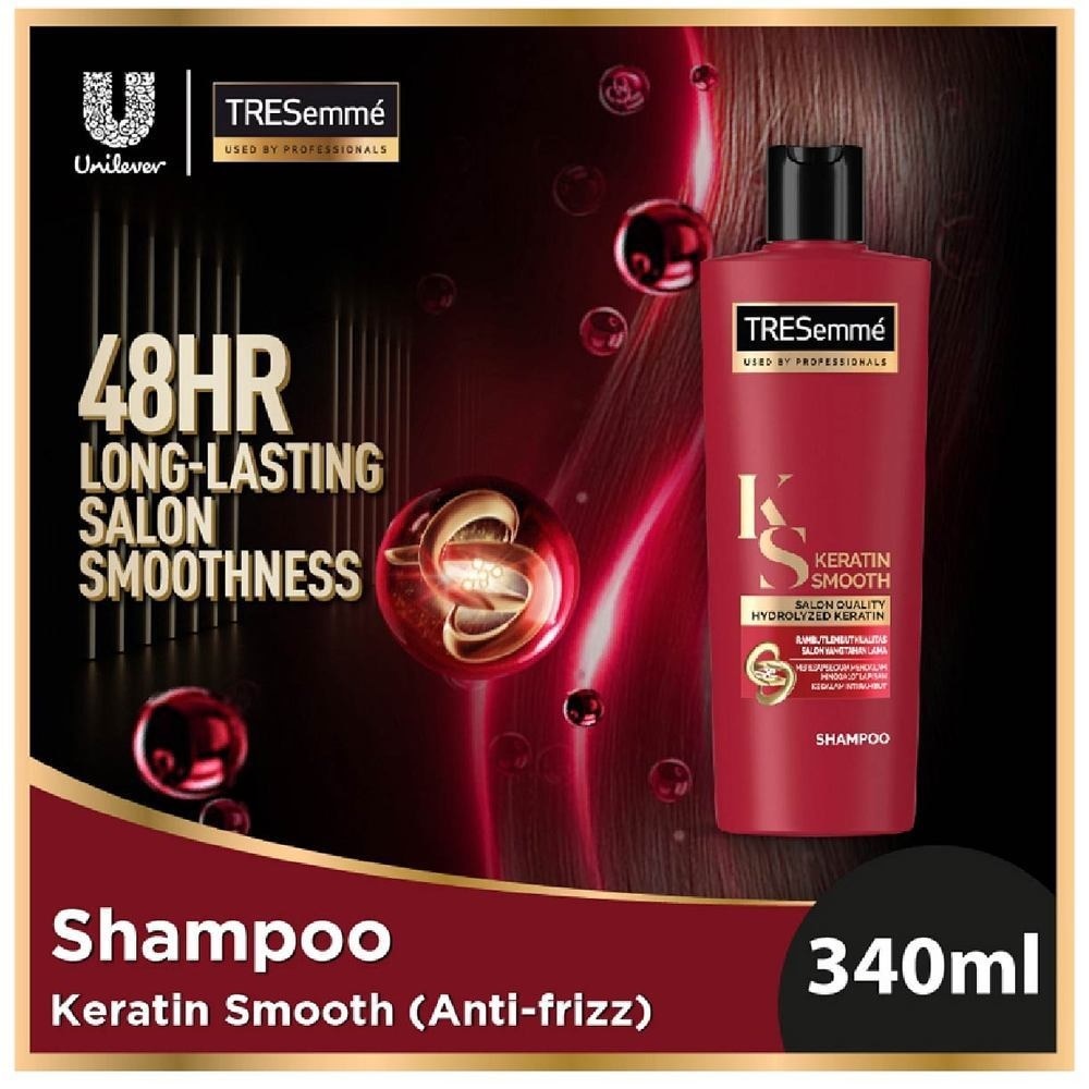 Keratin Smooth Anti-Frizz Shampoo 340ml