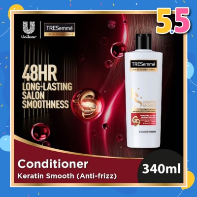 TRESEMME Keratin Smooth Anti-Frizz Conditioner 340ml