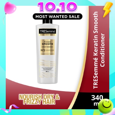 TRESEMME Keratin Smooth Anti Frizz Conditioner 340ml image