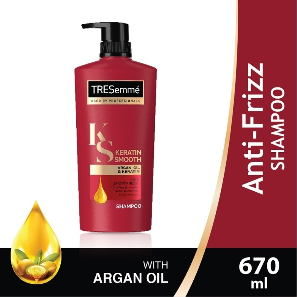 Keratin Smooth Anti-Frizz Shampoo 670ml