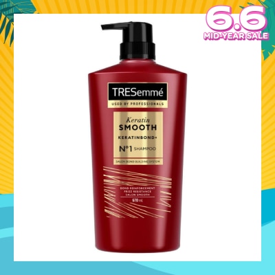 TRESEMME Keratin Smooth Anti-Frizz Shampoo 670ml