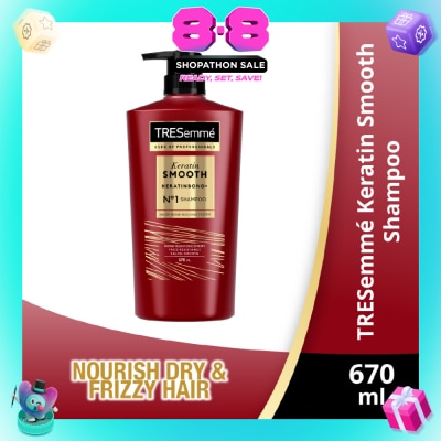 TRESEMME - Keratin Smooth Anti-Frizz Shampoo 670ml