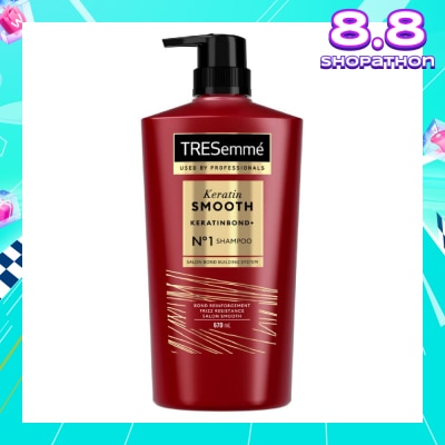 TRESEMME Keratin Smooth Anti-Frizz Shampoo 670ml