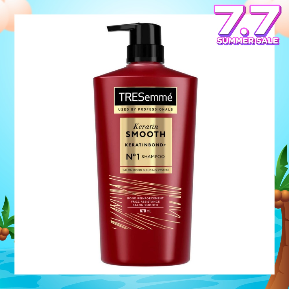 Keratin Smooth Anti-Frizz Shampoo 670ml