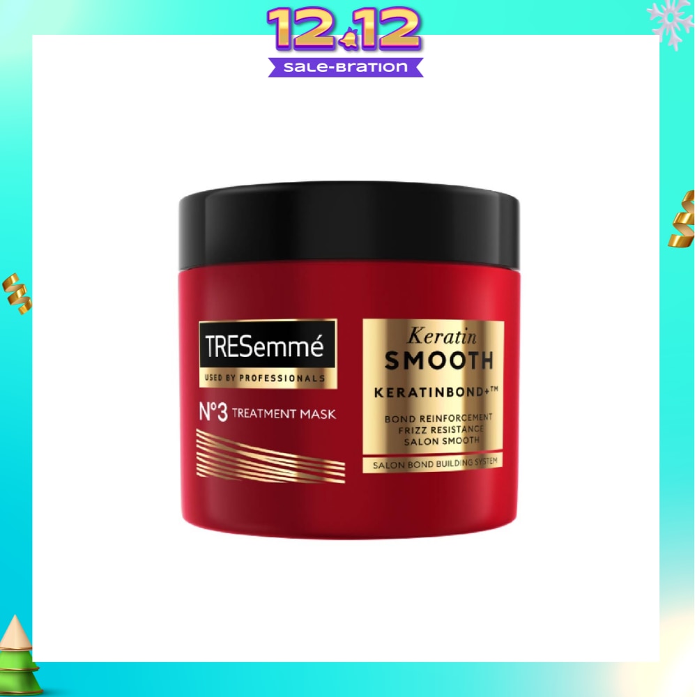 Keratin Smooth Anti-frizz Hair Mask 180ml