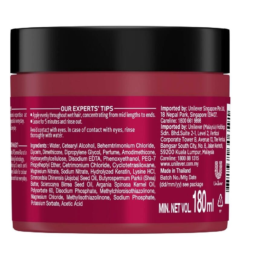 Keratin Smooth Anti-frizz Hair Mask 180ml